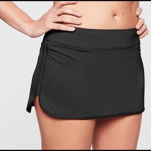 NWT Athleta Swim Skirt 2 Medium Black